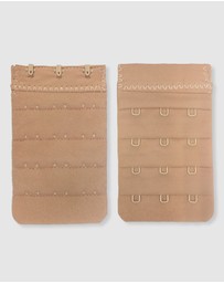 B Free Intimate Apparel - 3x4 Hook Bra Extender - 6 Pack