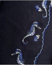 Jag - Seahorse Linen Bustier Dress