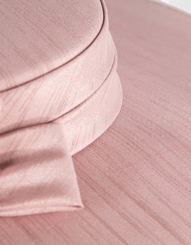 Max Alexander - Dusty Pink Wide Brim Boater Hat