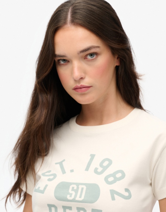 Superdry - Athletic Graphic Fitted Slim Fit Tee
