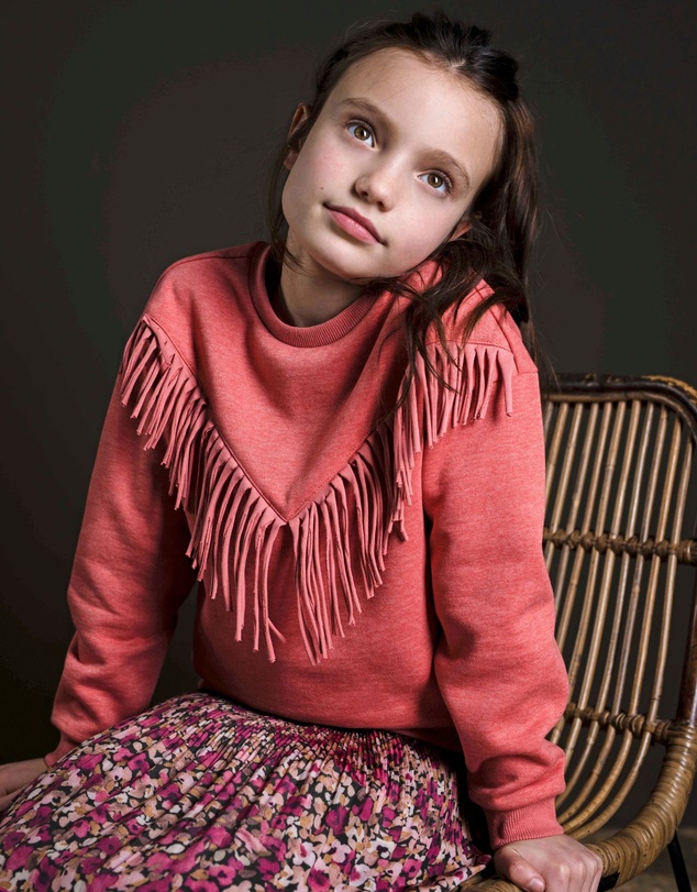 Like FLO - Floral Pleated Skirt - Kids-Teens