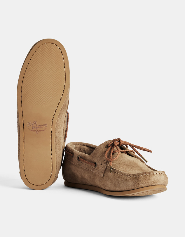 R.M.Williams - Rose Plaited Moccasins - Women's