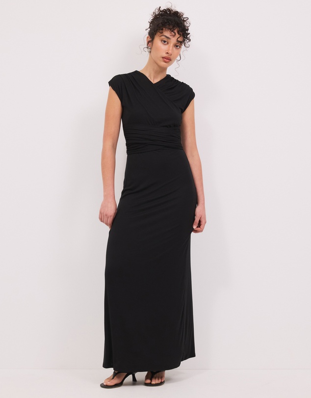 Calli - Lexi Wrap Maxi Dress