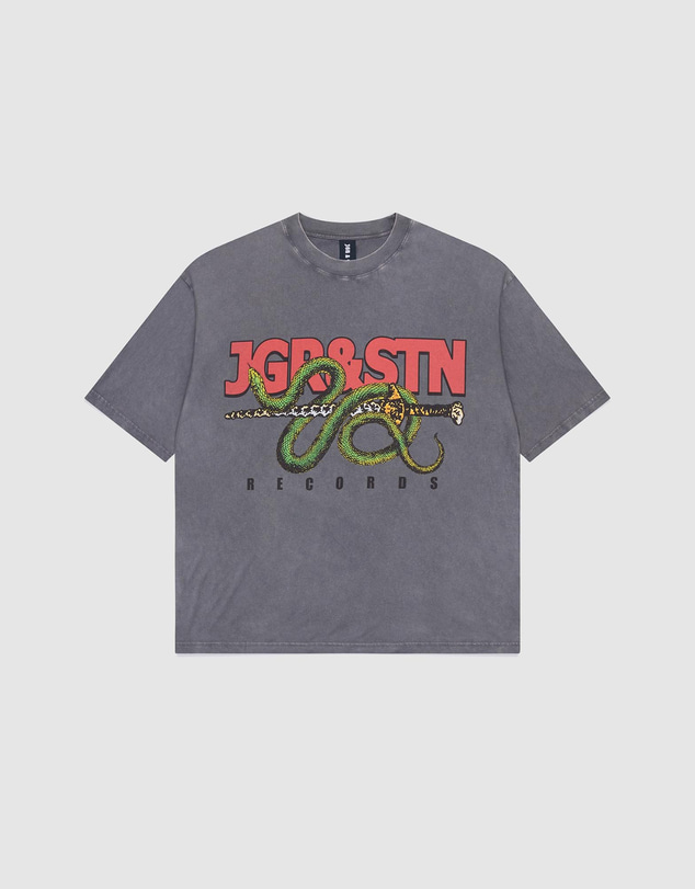 JGR & STN - Records Oversized Tee