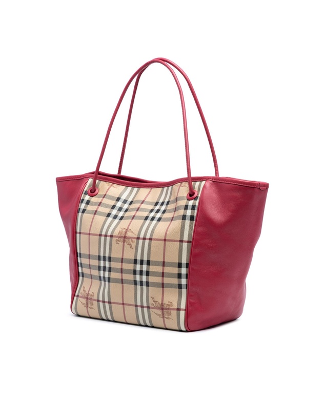 Pre-Loved by Azura Reborn - Pre-Loved Small Haymarket Check Coated Canvas Canterbury Tote