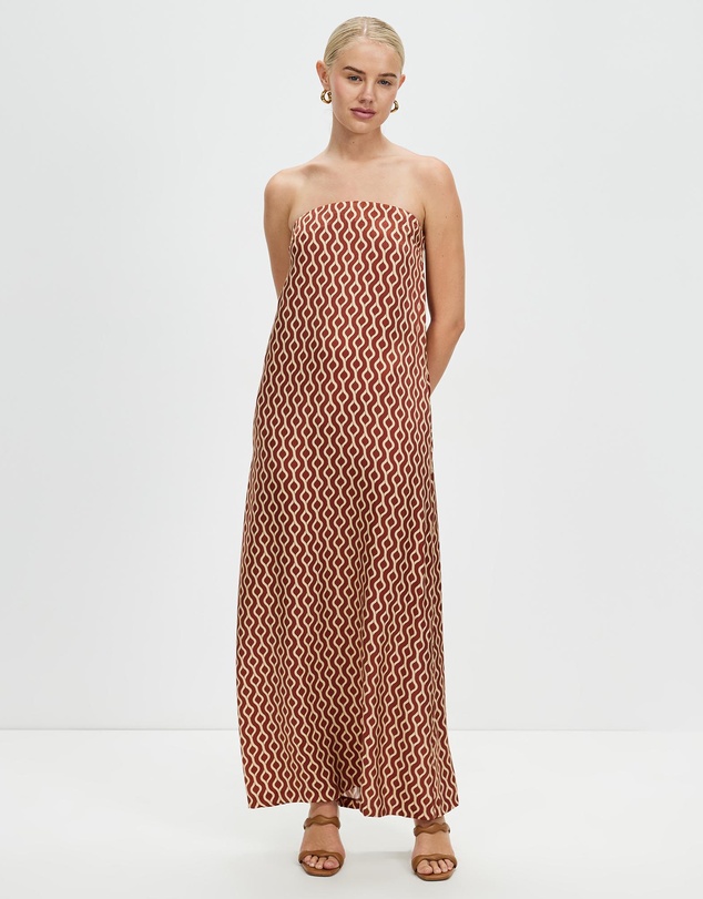 Third Form - Voyage Strapless Maxi Dress