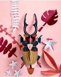 Studio Roof  - Wall Art Beetles A4