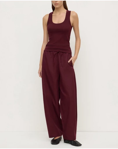 Assembly Label - Robyn Scoop Neck Rib Tank