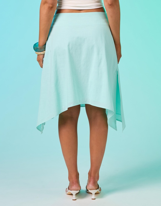 Dazie - Tommy Cotton Midi Skirt