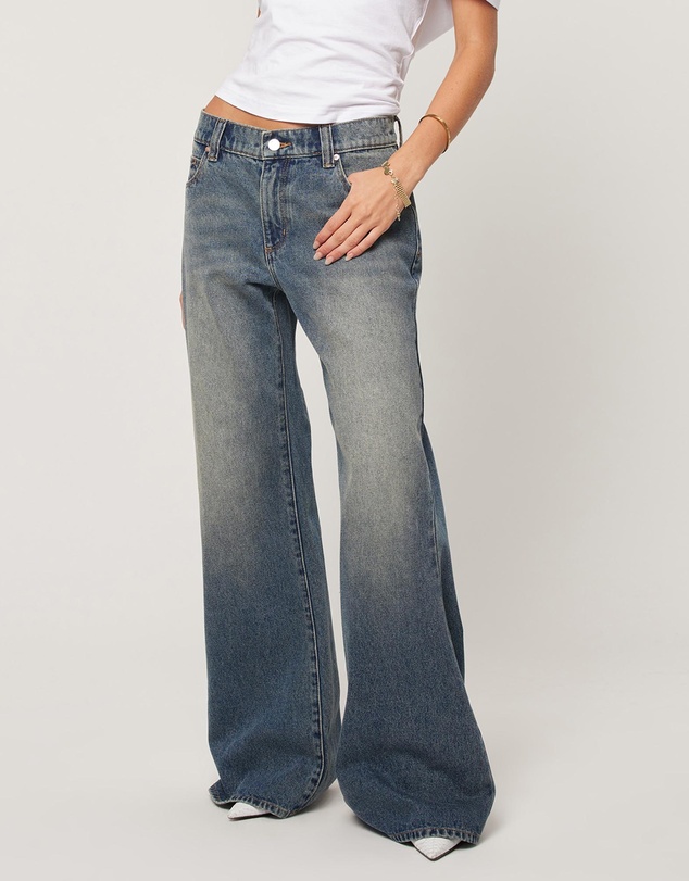Abrand - 99 Baggy Flare Jeans