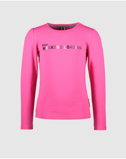 B.Nosy - Long Sleeve Tee With Artwork - Kids-Teens