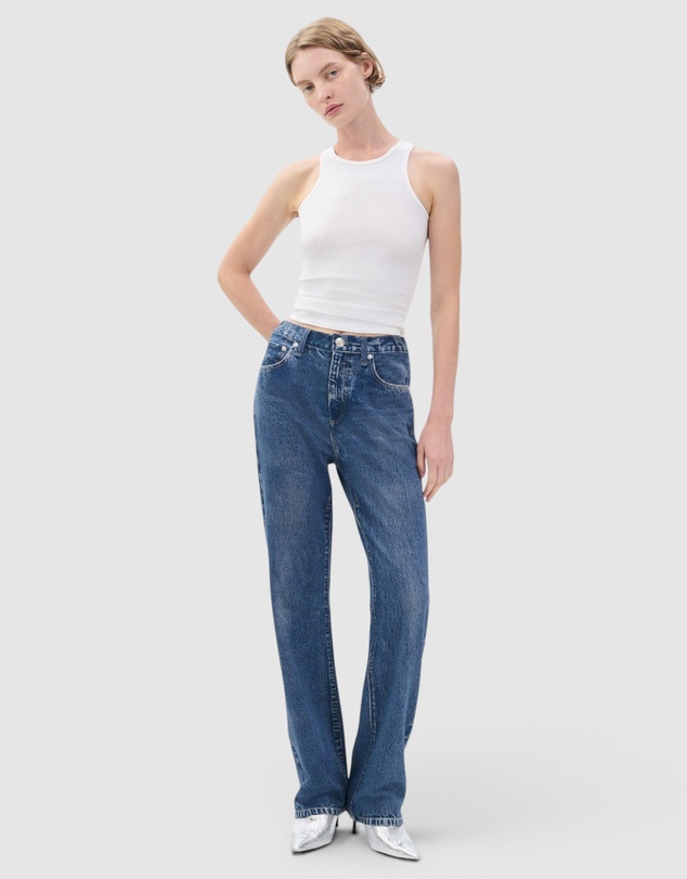 rag & bone - rb Miramar Terry Shea Full Length Jeans