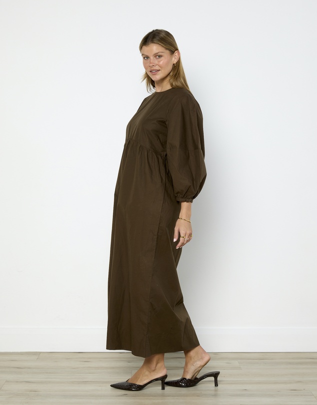 Cirkular - Pre-Loved - Caes Round Sleeve Maxi Dress