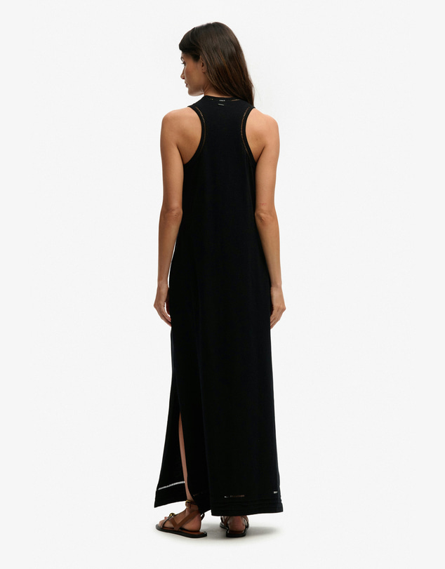Superdry - Laddered Jersey Maxi Dress