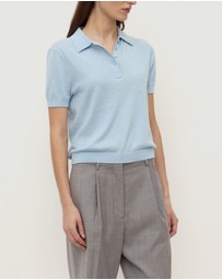 Assembly Label - Sloane Cotton Cashmere Polo