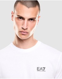 Emporio Armani EA7 - Train Logo Series M Tee SS Extended Logo CC