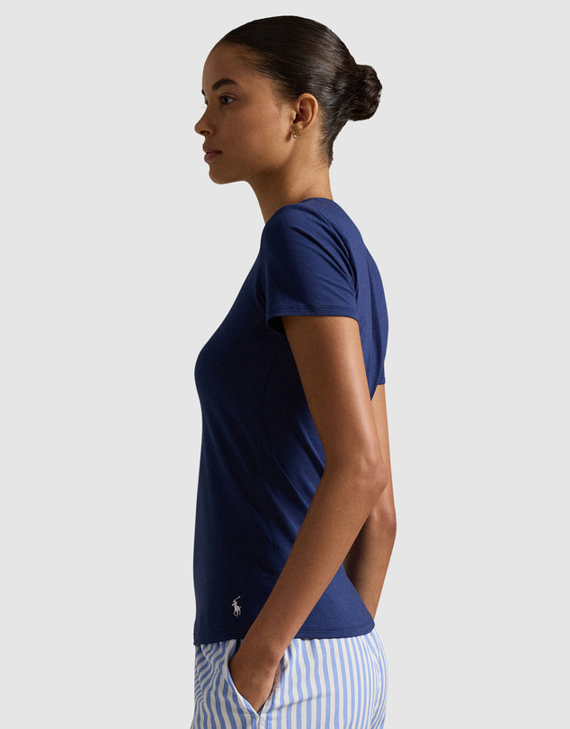 Polo Ralph Lauren - Club Cotton Short Sleeve Crew Neck Sleep T-Shirt