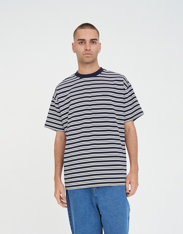Huffer - Stripe Block Tee