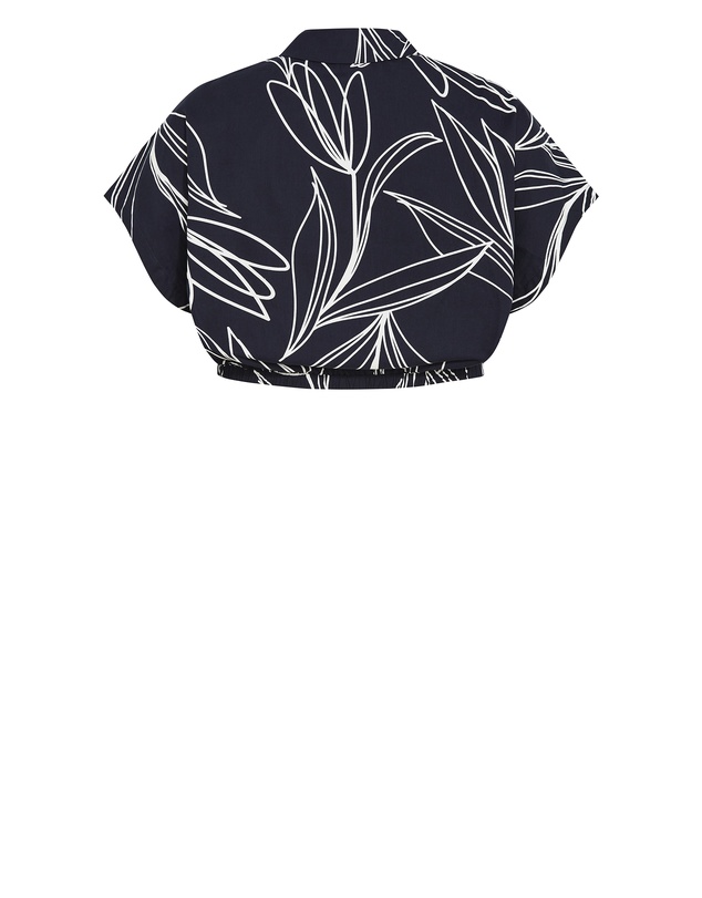 City Chic - Vacay Print Shirt