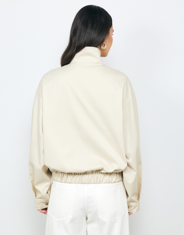 AERE - Ines Funnel Neck Bomber