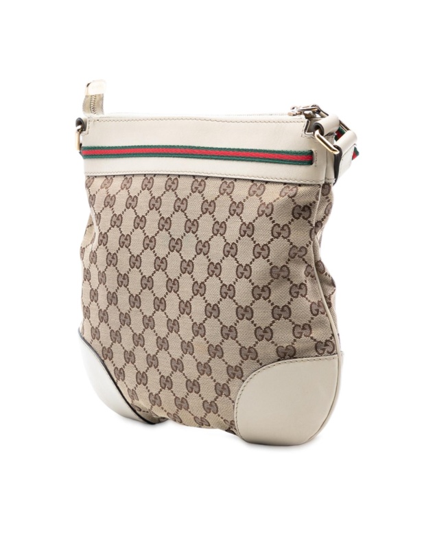 Pre-Loved by Azura Reborn - Pre-Loved GG Canvas Web Mayfair Crossbody