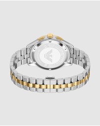 Emporio Armani - Two Tone Chronograph Watch