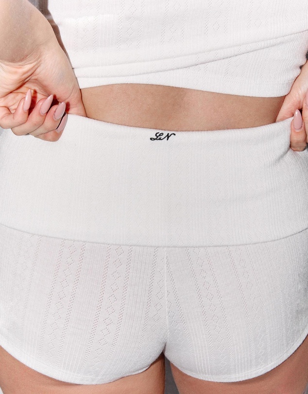 Love Notes - Mia Pointelle Lounge Shorts