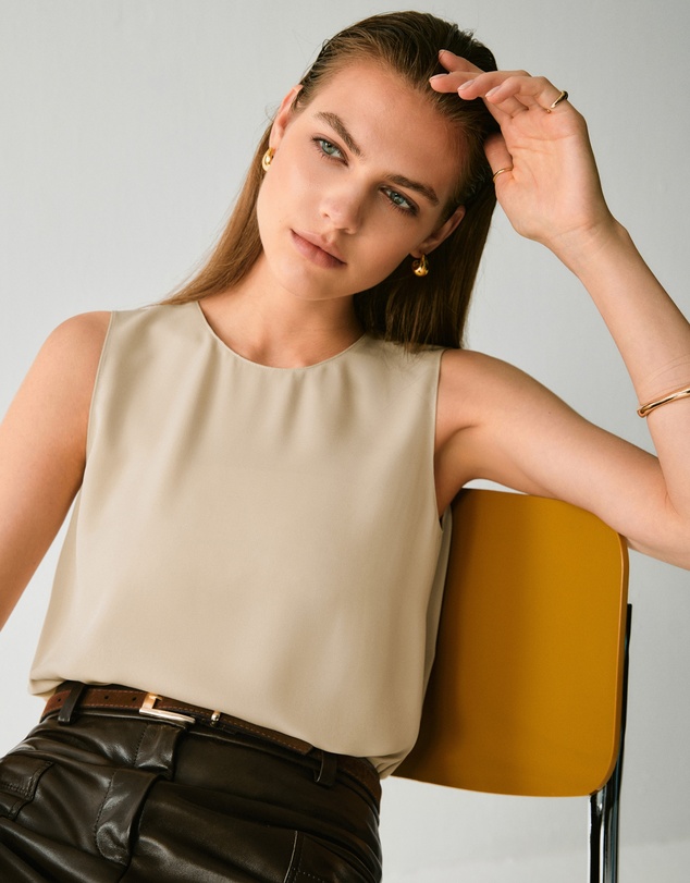 IDA+S - Linda Silk Top