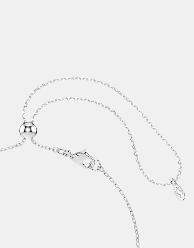 Swarovski - Ariana Grande X Swarovski Y Necklace, Mixed Cuts, Dragonfly, Multicolored, Rhodium Plated