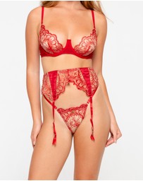 One Empire - Lissa Burgundy Lace Set