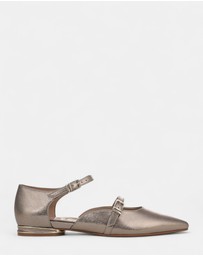 Naturalizer - Harmony Mary-Jane Flat - Pewter