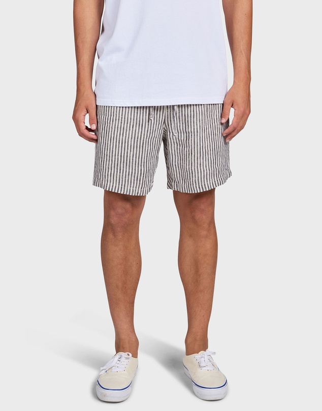 Academy Brand - Stripe Riviera Linen Short