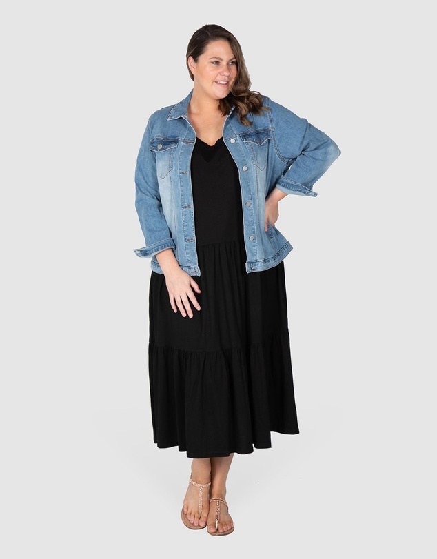 Love Your Wardrobe - Frankie Stretch Denim Jacket