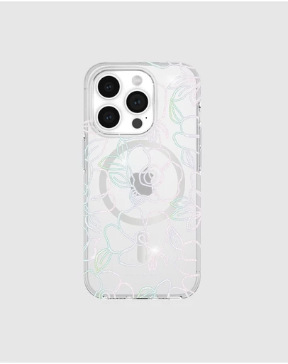 Kate Spade - Kate Spade Modern Floral MagSafe for iPhone 15 Pro