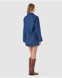 Rolla's - Marfa Tunic - Blue Smoke
