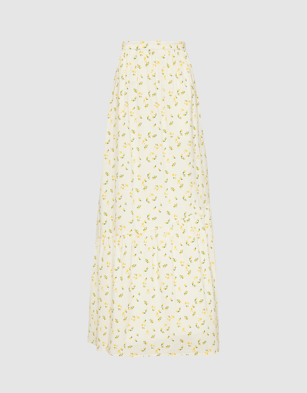 Peony - Asymetrical Tiered Skirt