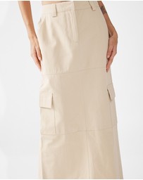 BY.DYLN - Laikon Cargo Maxi Skirt