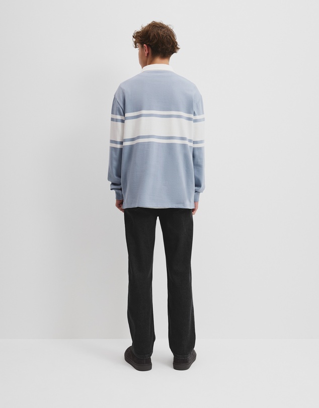 Country Road - Teen Australian Cotton Panelled Rugby Shirt