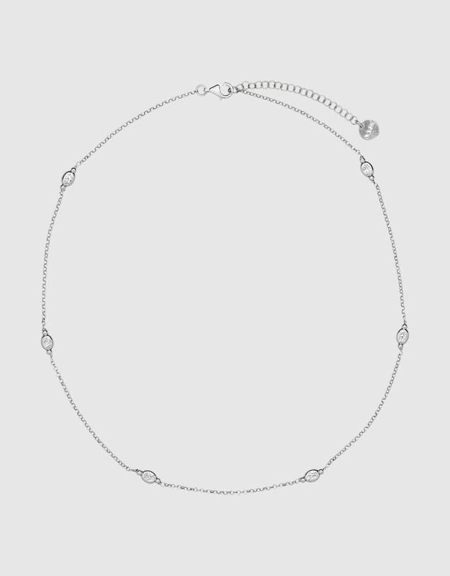 Najo - Volare Silver Necklace (45cm+ext)
