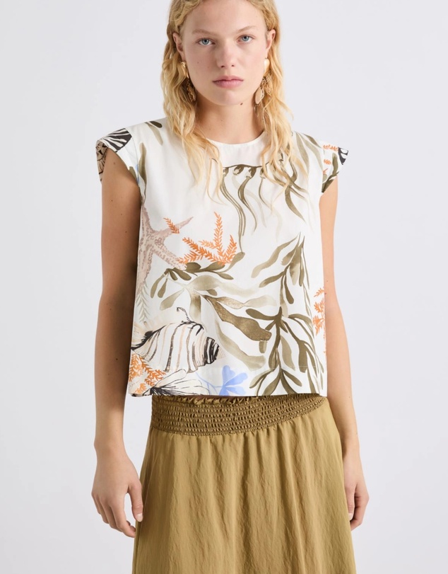 Marella - Affine Printed Top