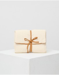 Phile - Plush Change Mat Wrap - Milk Cream