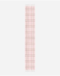 Ozwear Connection Uggs - 100% Wool Scarf Pink Check