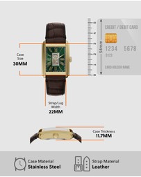Fossil - Carraway Brown Analogue Watch