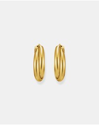 THOMAS SABO - Hoop earrings intertwined design gold