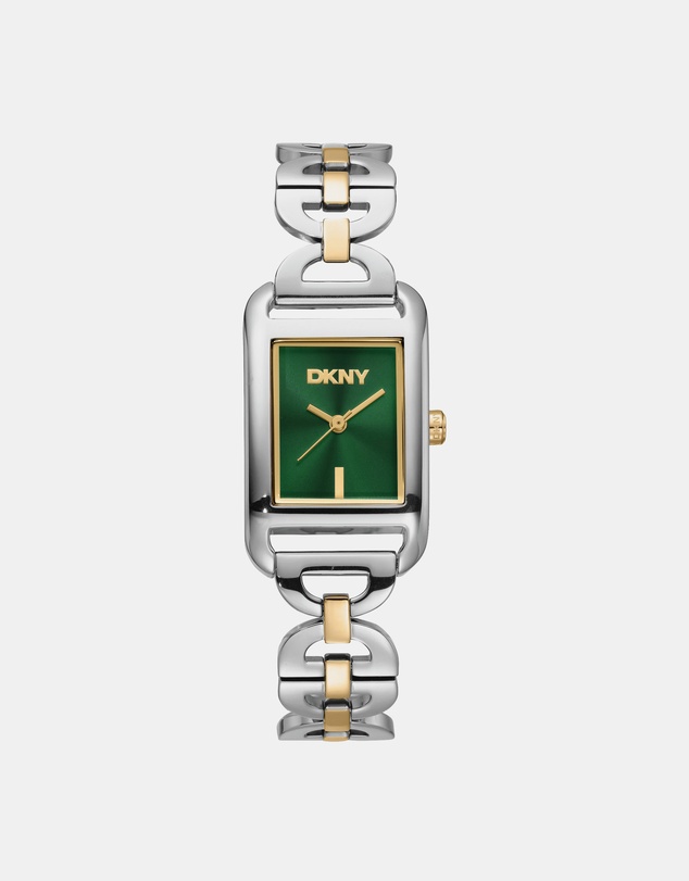 DKNY - Open Link Two-Tone 21x34mm Womens Watch