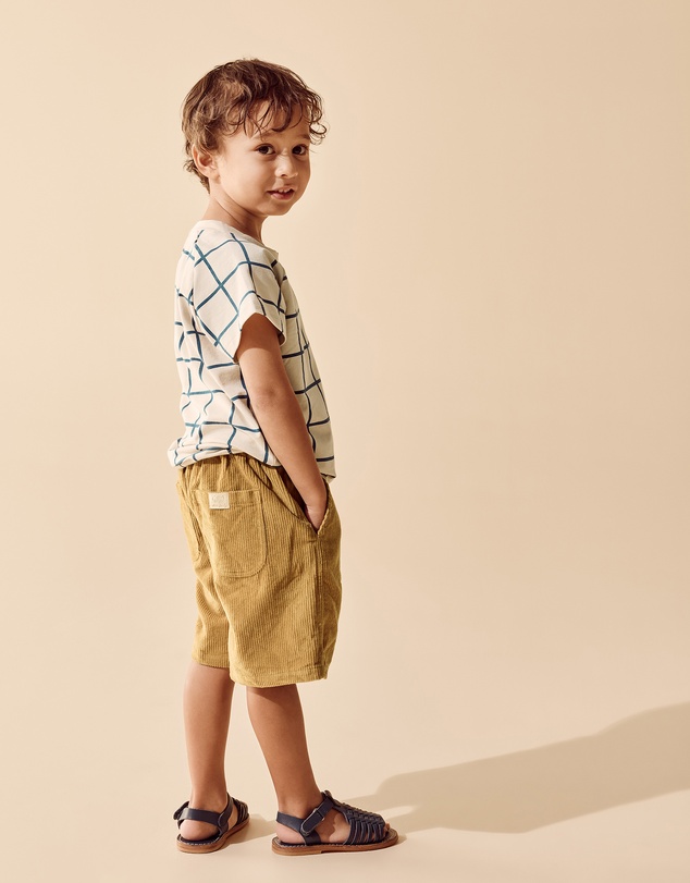 Wilson & Frenchy - Check Organic Tee - Babies-Kids