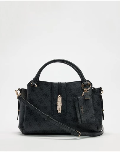 GUESS - Yvonne Logo Grlfrnd Satchel