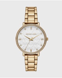 Michael Kors - Pyper Gold Tone Analogue Watch