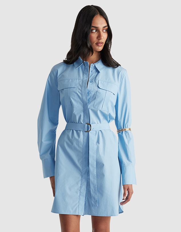 Decjuba - Layla Mini Shirt Dress