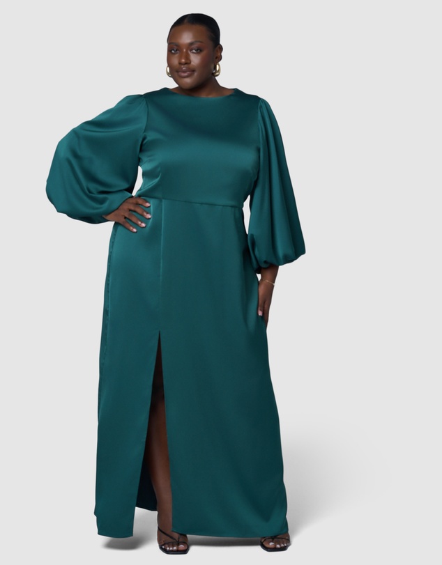 Pink Dusk by Curve Project - Enamoured Maxi Dress